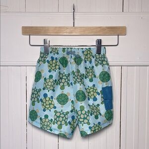 MUDPIE EUC Turtle Swim Trunks